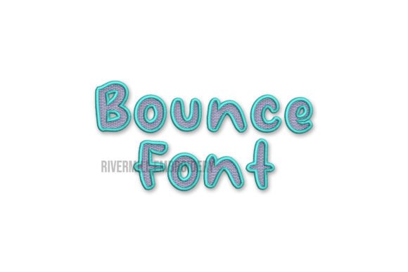 2 Bounce Embroidery Font Review