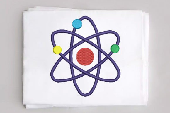 Atom Embroidery Design Review