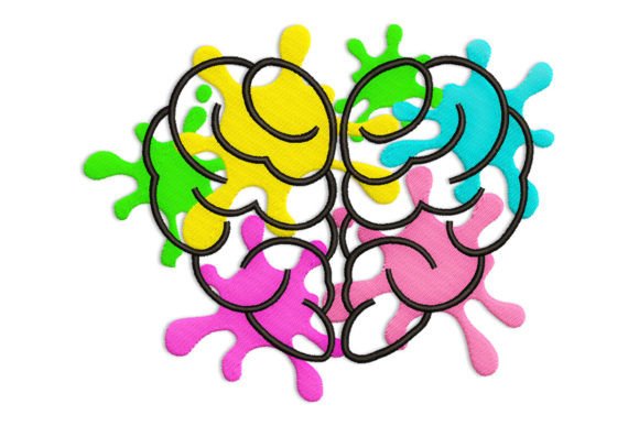 Brain Embroidery Design Review