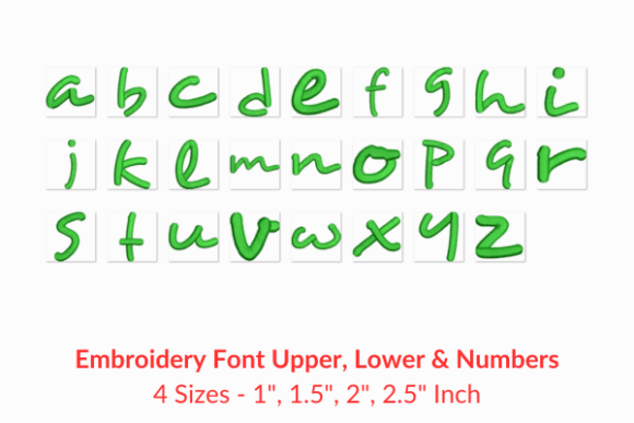 Desyrel Fonts Embroidery Design